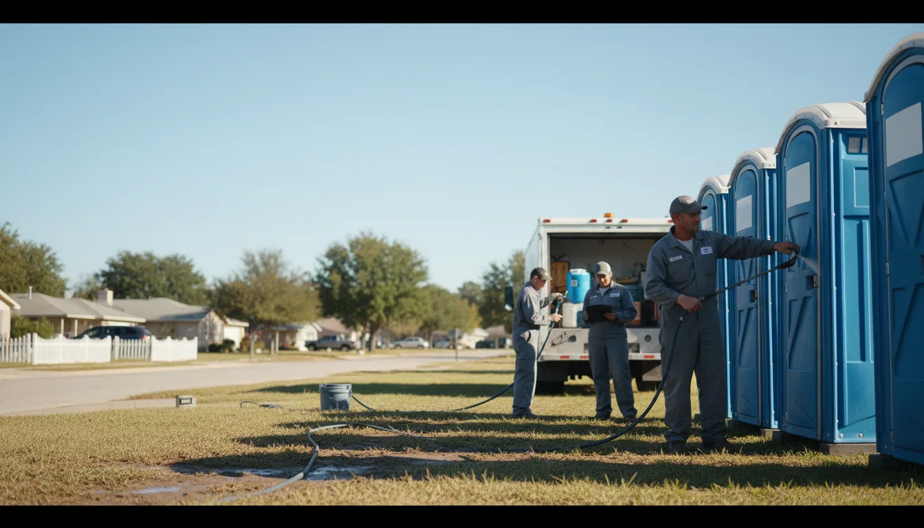 Long-Term Portable Toilet Rental in Harveyville, KS near me